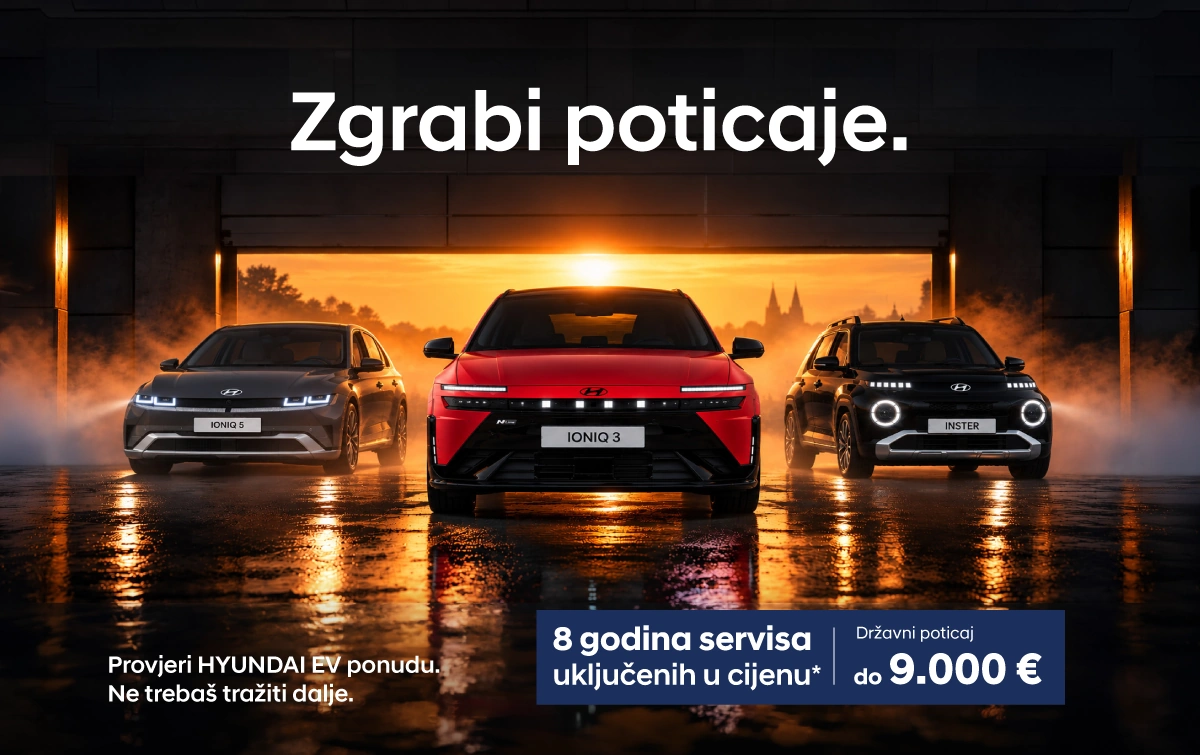 Poticaji za električna vozila 2026 Hyundai